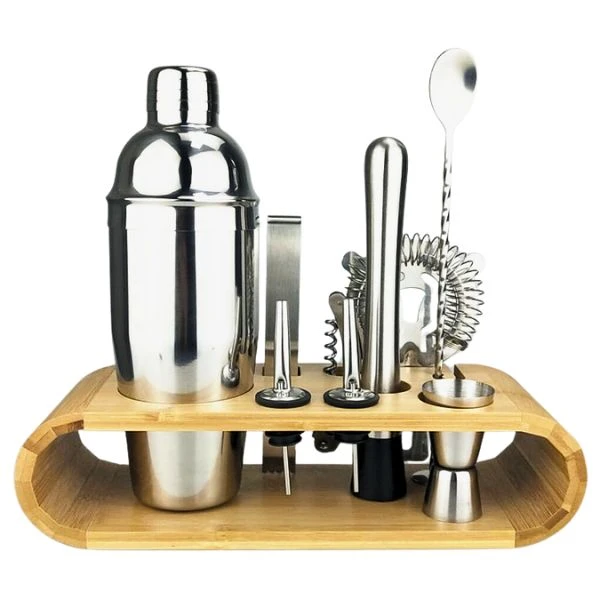 Barset deluxe med bambuställ CG-TJ8 by Barlife color Svart