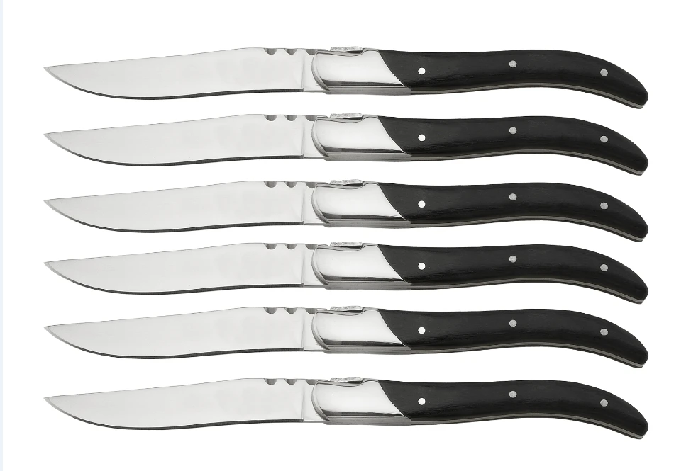 Laguiole By Hâws Steakknivar Svart 6 st 30-LG0020 by Laguiole By Hâws color Svart