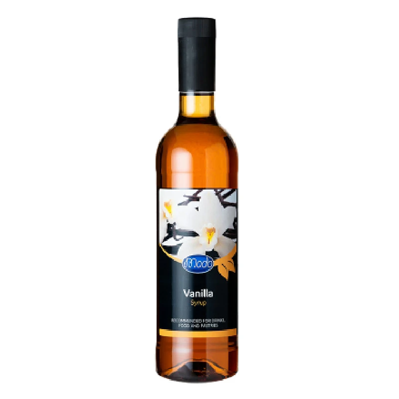 Modo Vaniljsirap, PET FL 75 M18 by MODO color Svart