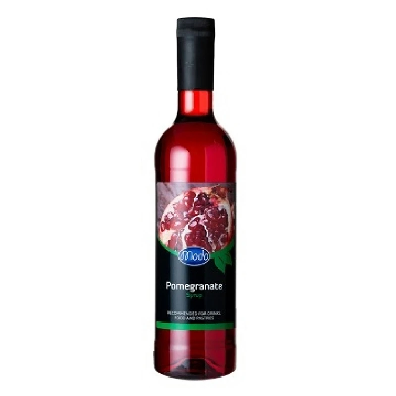 Modo Granatäpple Syrup, PET FL 75 M58 by MODO color Svart