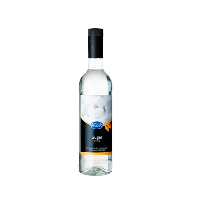 Modo Sukker sirap, PET FL 75 M82 by MODO color Svart