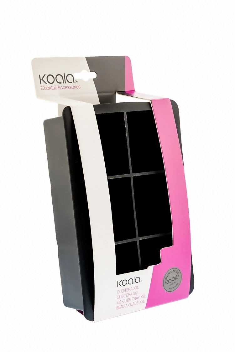 Isbitsform 4,5x4,5x4,5cm 62-62760000 by koala color Svart