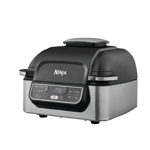 Ninja Foodi Health Grill & Air Fryer, 1750 Watt, 5 program 100-AG301EU by Ninja color Svart/grå