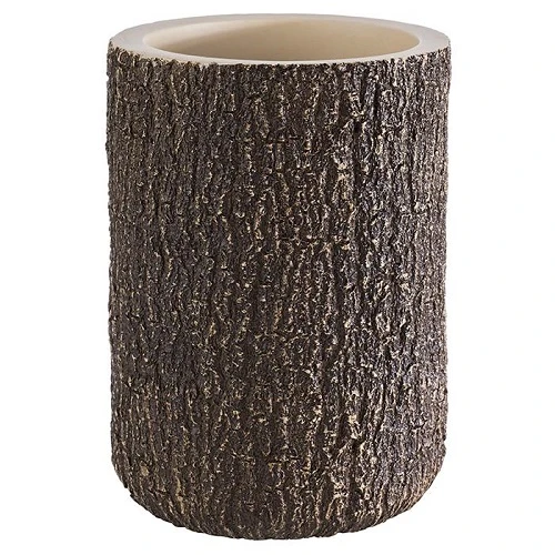 Flaskhållare Ø 13 cm, H 18,5 cm, betong 11136094  color Bruin/grijs