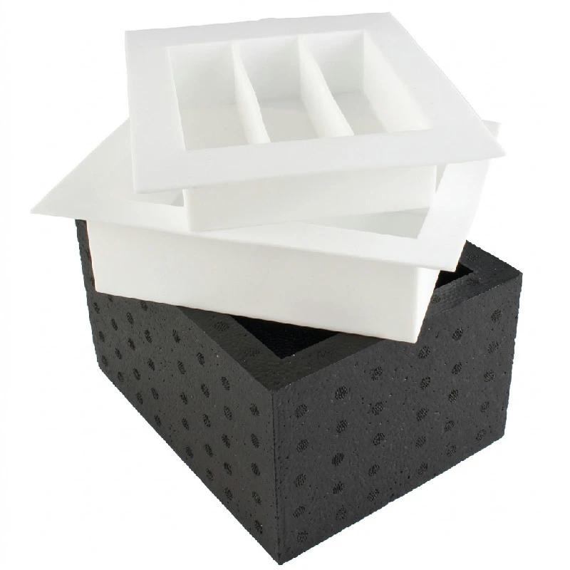 Isform för klara isstavar - 13,5x3,5x3,5cm 8589BS by PRIME BAR color Svart