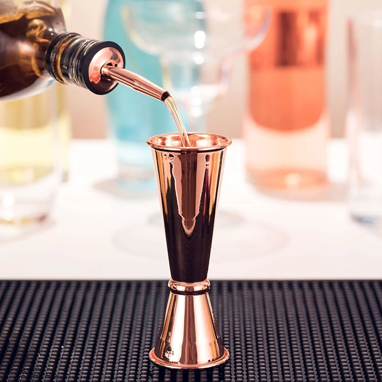 Cocktailshakerset med 11 delar - Koppar CG-TJ16 by Barlife color Koppar