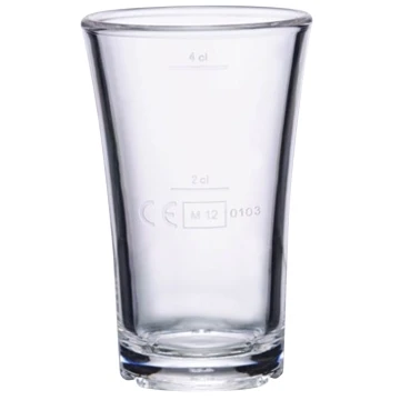 Glass4ever Shotglas Polykarbonat 4 cl 100206 by GLASS4EVER color Vit