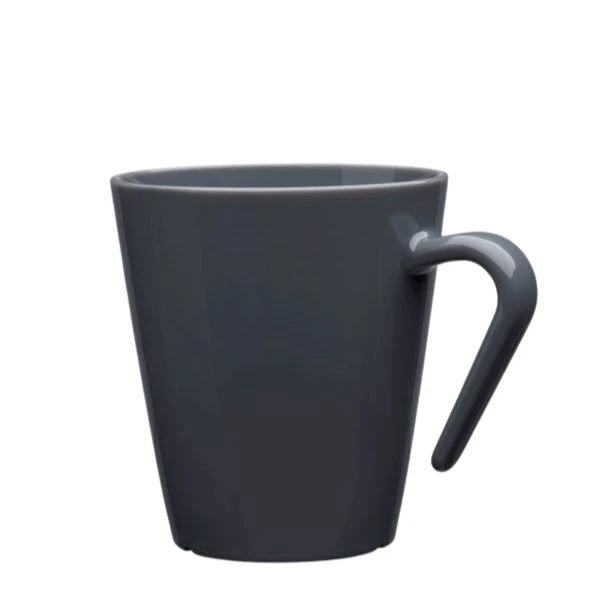 Kaffe Stack, mörkgrå 27 cl 400120-DG PP by GLASS4EVER color Svart