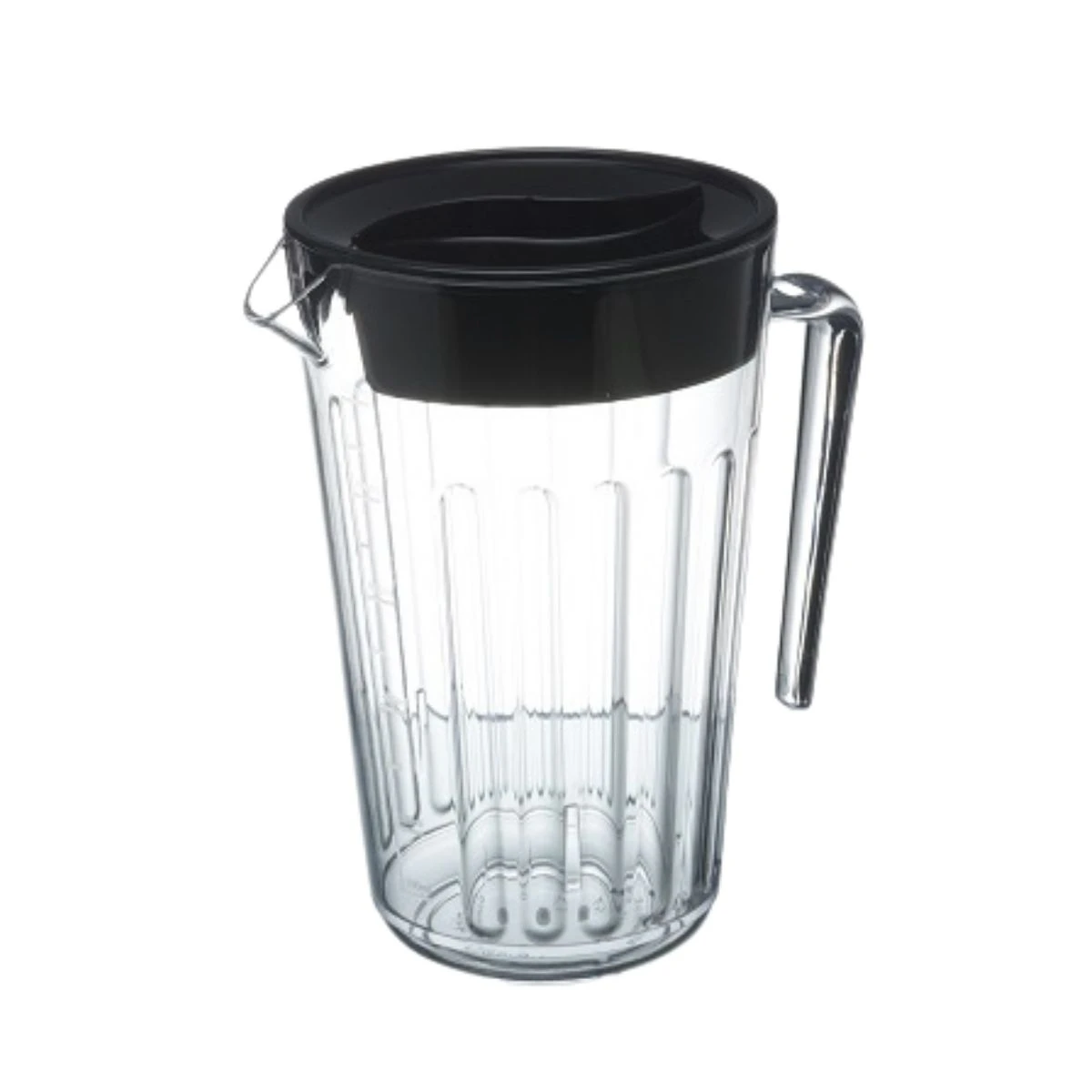 Kanna 1 L med lock 500105-Tritan by GLASS4EVER color Svart
