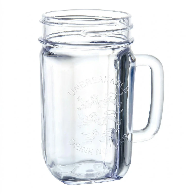 Drinking Jar dricksglas 41 cl i klar polykarbonat 200921-SAN by GLASS4EVER color Helder