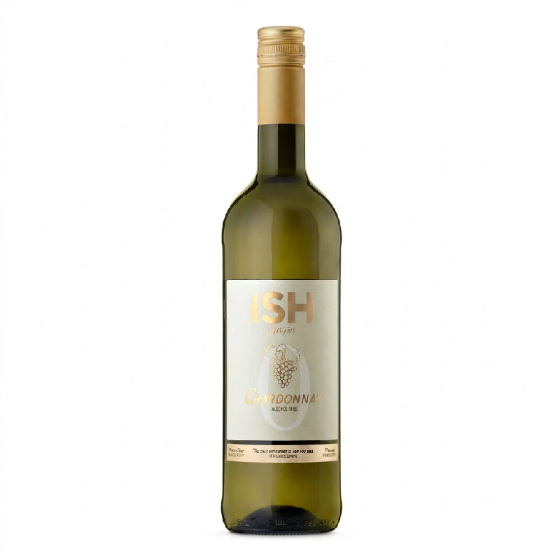 Chateau Del ISH Chardonnay Vitt Vin – Alkoholfritt 75 cl 30412 by Chateau color Svart