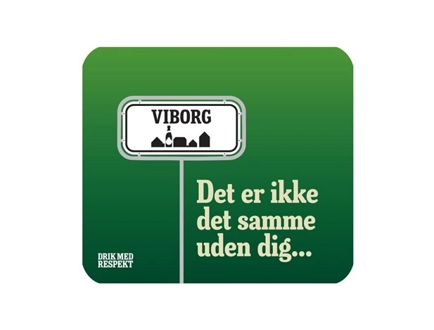 Tärningsmatta "Tuborg" 801910 by TUBORG color Svart