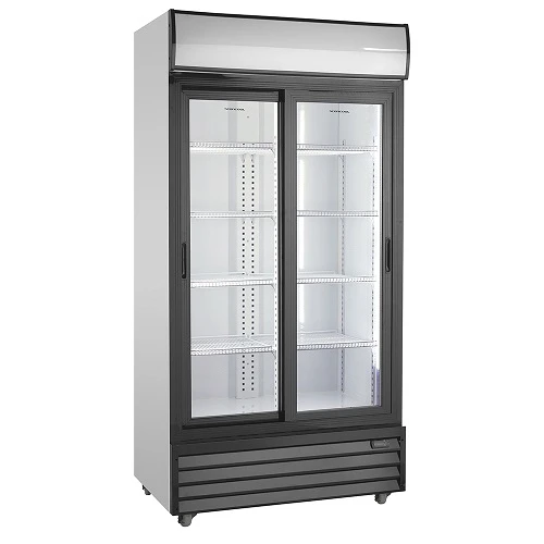 Displaykylskåp - SD 802 SLE - Scandomestic 26310802SLE210000 by Scandomestic color Svart