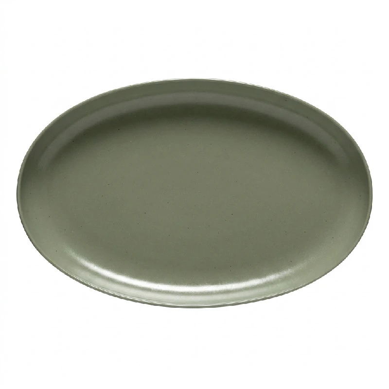 CASA Pacifica Serveringsfat ovalt 41 x 26 cm Artichoke 22087 by CASA color Artischocke