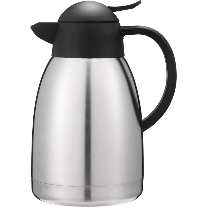 Destino termoskanna, rostfritt stål/svart, 1,5 l 45120304 by DESTINO color Svart
