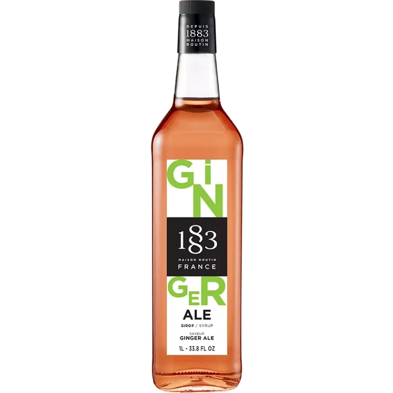 1883 GINGER ALE Mixer Sirap 100 cl 17-6184  color Svart