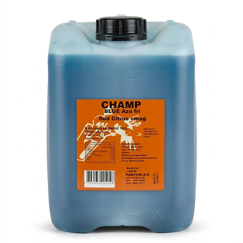 Champ SlushIce Blue Söt Citrus 10L 38548 by CHAMP color Svart