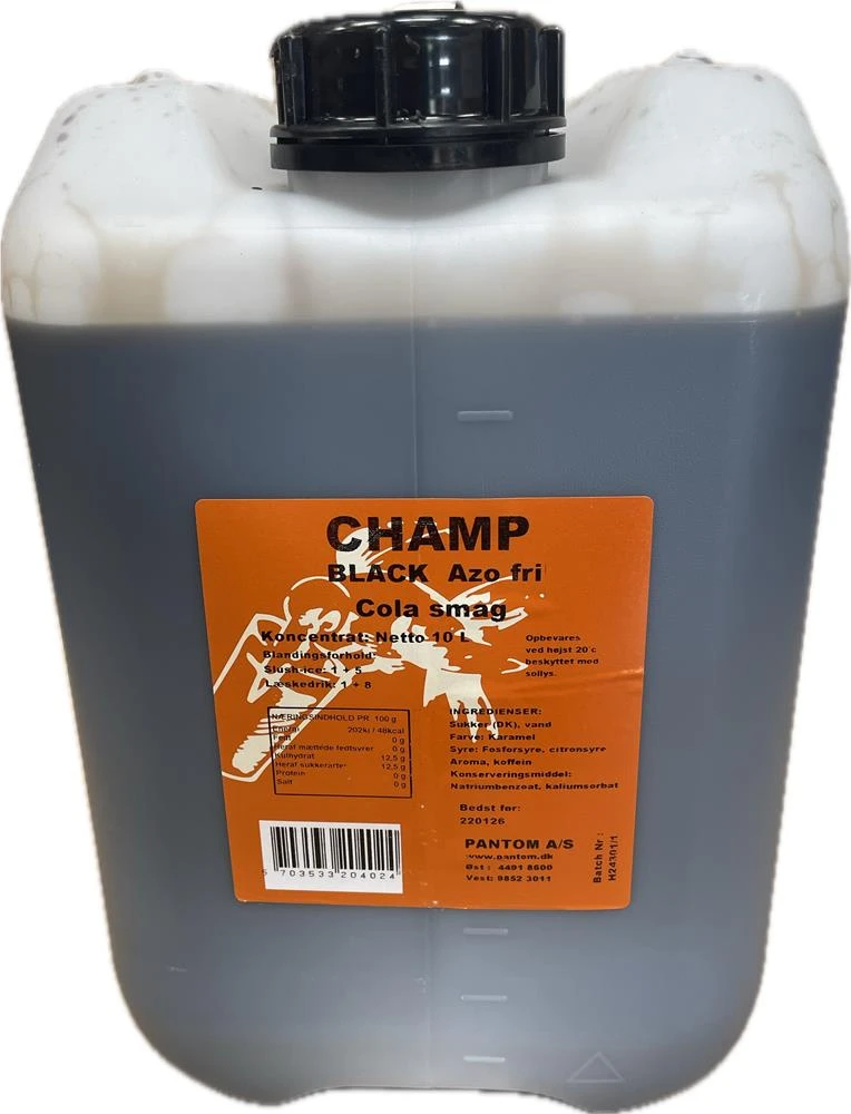 Champ SlushIce Cola 10L 38547 by CHAMP color Svart
