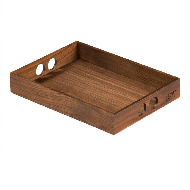 Bricka Liten - Valnöt ST6006 by Steel-Function color Bruin