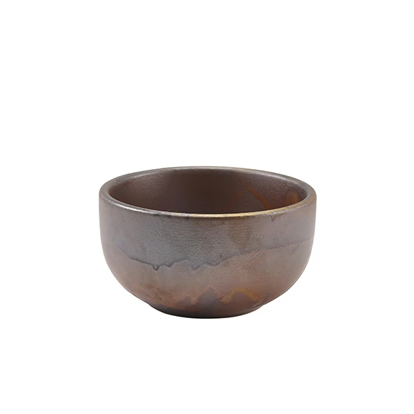 Skål 11,5 cm – Rustik Koppar Terra BW-PRC11 by Genware color Svart