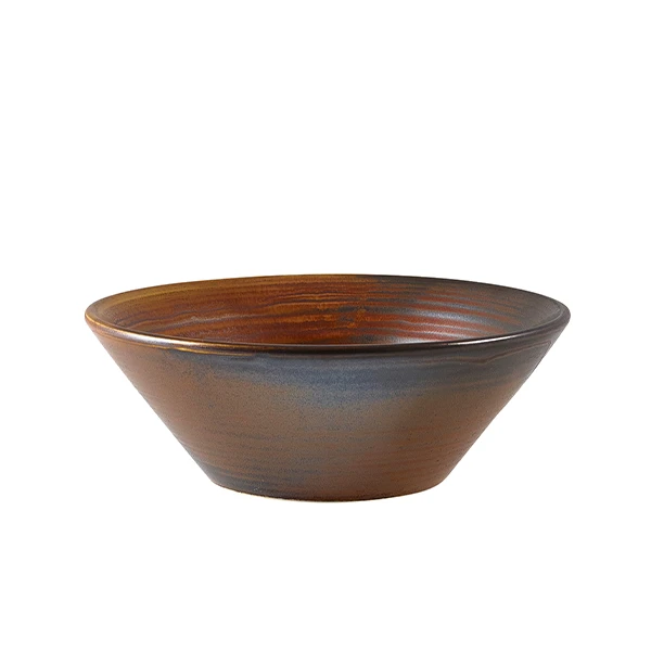 Skål 14 cm - Rustik Koppar Terra CN-PRC14 by Genware color Svart