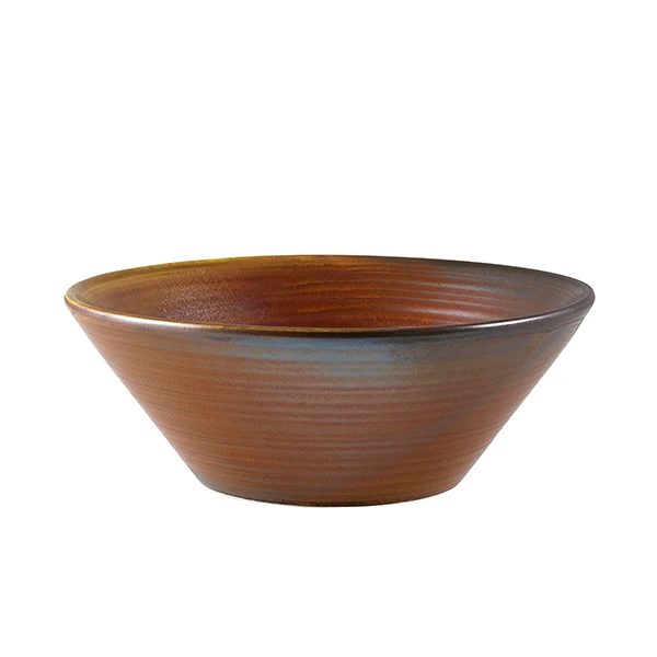 Skål 16 cm - Rustik Koppar Terra CN-PRC16 by Genware color Svart