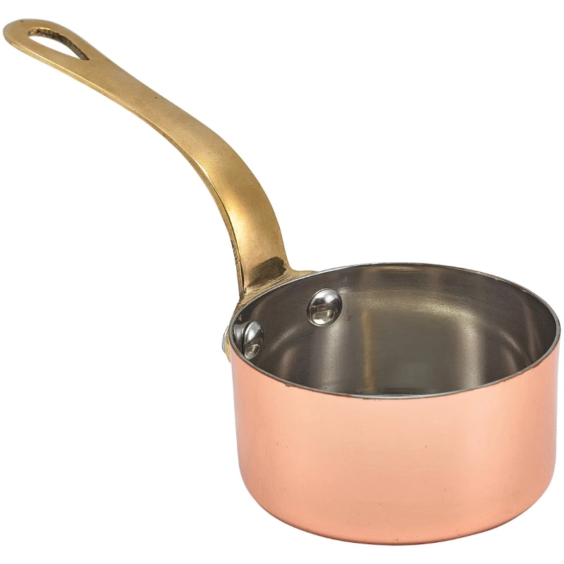 Mini koppargryta 7 x 3.75cm - GenWare SMS7C by Genware color Svart