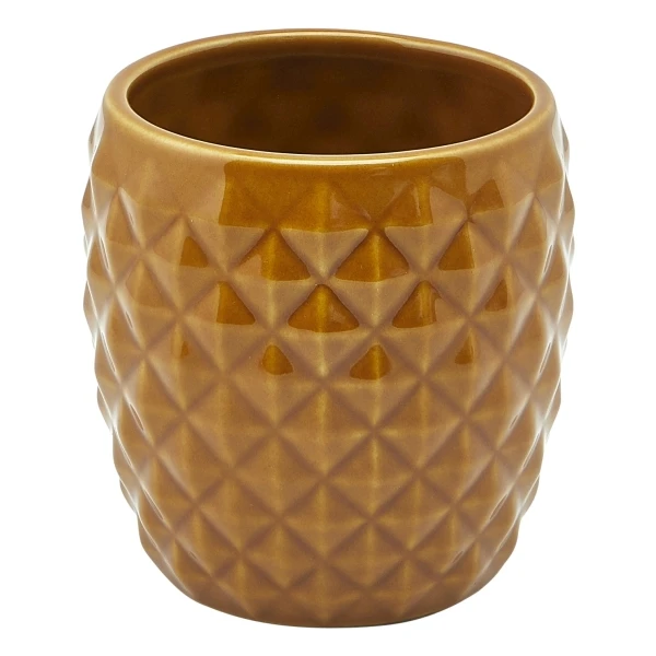 Brun ananas Tiki-mugg 40cl - Genware PTM400BR by Genware color Svart