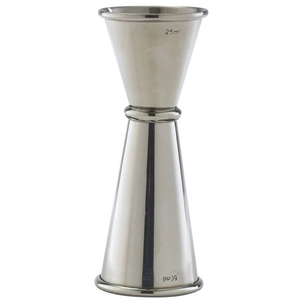Jigger 25/50ml - Genware JIG2550 by Genware color Svart