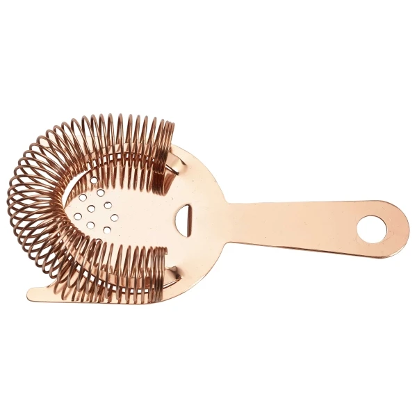 Koppar Hawthorne Strainer med 2 Öron - Genware HAW3C by Genware color Svart