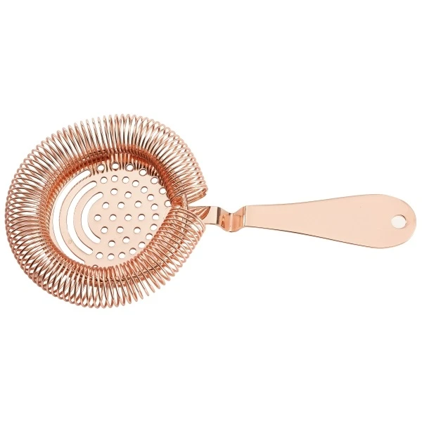 Koppar Sprung Premium Julep Strainer - Genware HAW5C by Genware color Svart