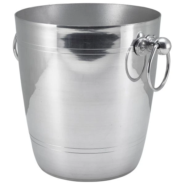 Vinhink i aluminium 7,1/2" Dia X 8,1/2" 14N by Genware color Svart