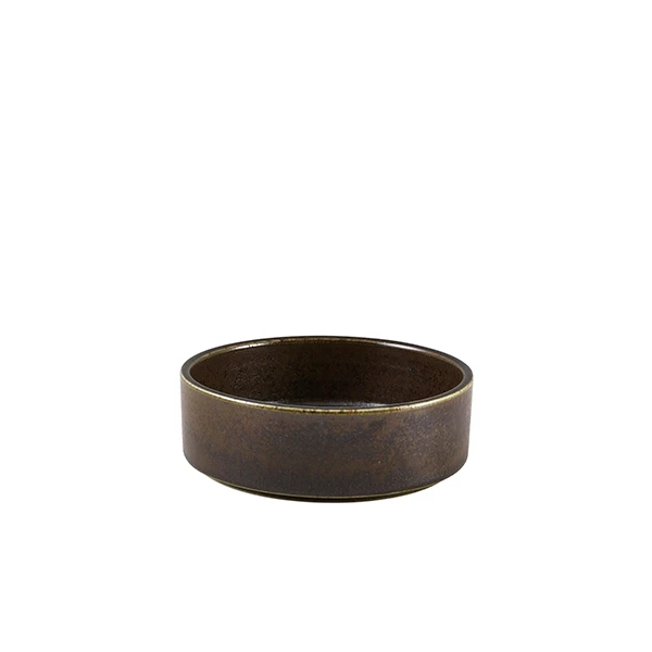 Cinder Svart Presentationsskål 13 cm – Terra PB-PBK13 by Genware color Svart