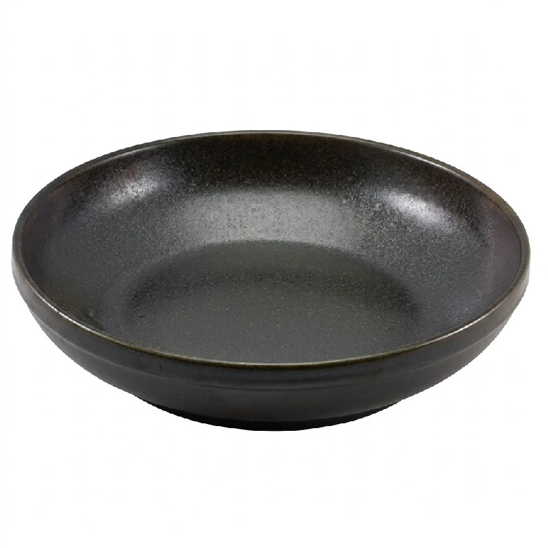 Cinder Svart Coupeskål 27cm - Terra CB-PBK27 by Genware color Svart