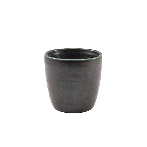 Cinder Svart pommes frites-kopp 28,5 cl - Terra CC-PBK32 by Genware color Svart