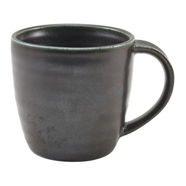Cinder Svart kaffemugg 30 cl - Terra MUG-PBK32 by Genware color Svart