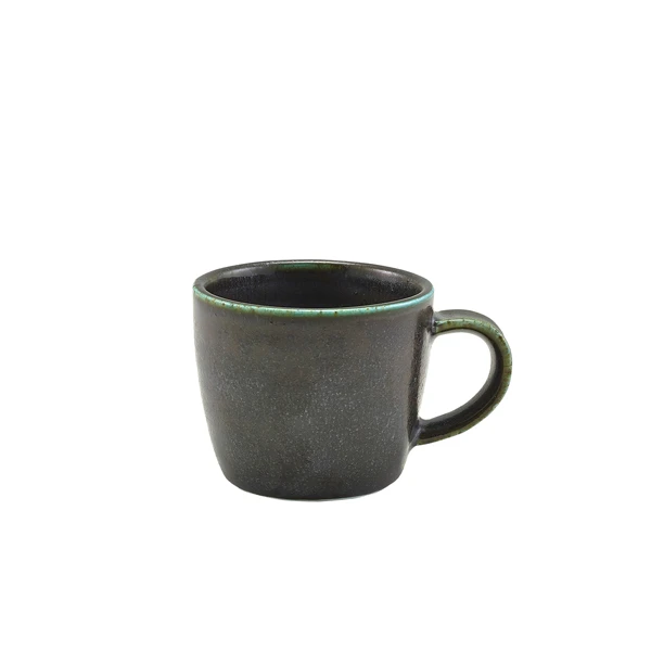 Cinder svart espressokopp 9 cl – Terra CUP-PBK9 by Genware color Svart