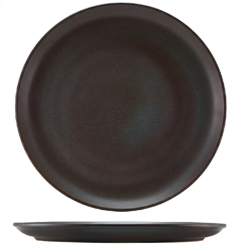 Stengods Antigo Pizzatallrik 33,5 cm - Terra PP-AN33 by Genware color Svart