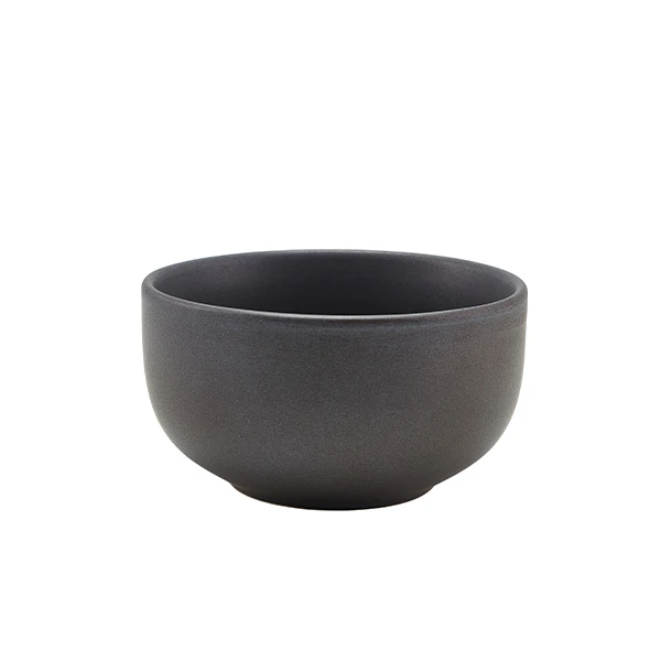 Stengods Antigo rund skål 12,5 cm - Terra BW-AN12 by Genware color Svart