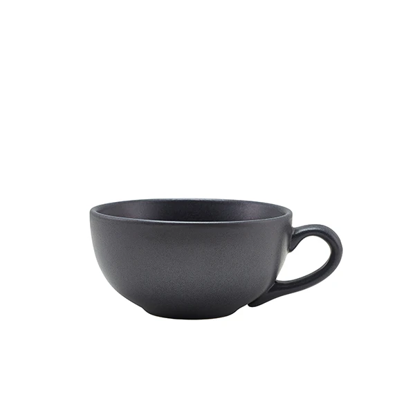Stengods Antigo kaffekopp 30 cl - Terra CUP-AN30 by Genware color Svart