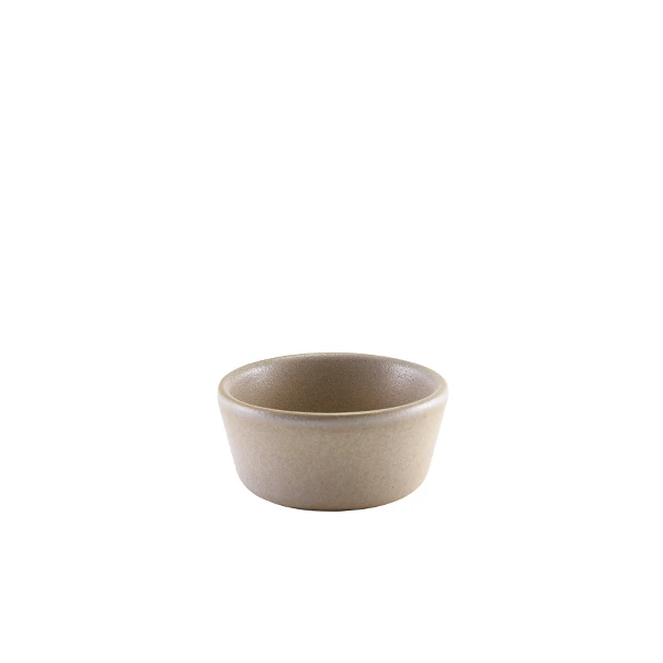 Stengods Antigo Barley Ramekin 45ml - Terra RAM-ABR15 by Genware color Svart