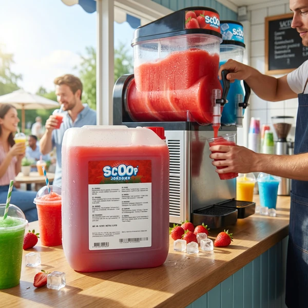 Scoop Slushice Jordgubb, 5L 319170 by SCOOP color Svart