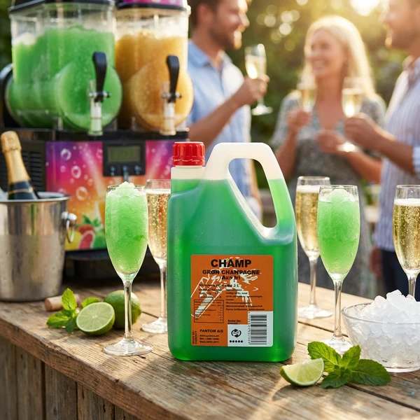 Champ SlushIce champagnegrön, 2L 306137 by CHAMP color Svart