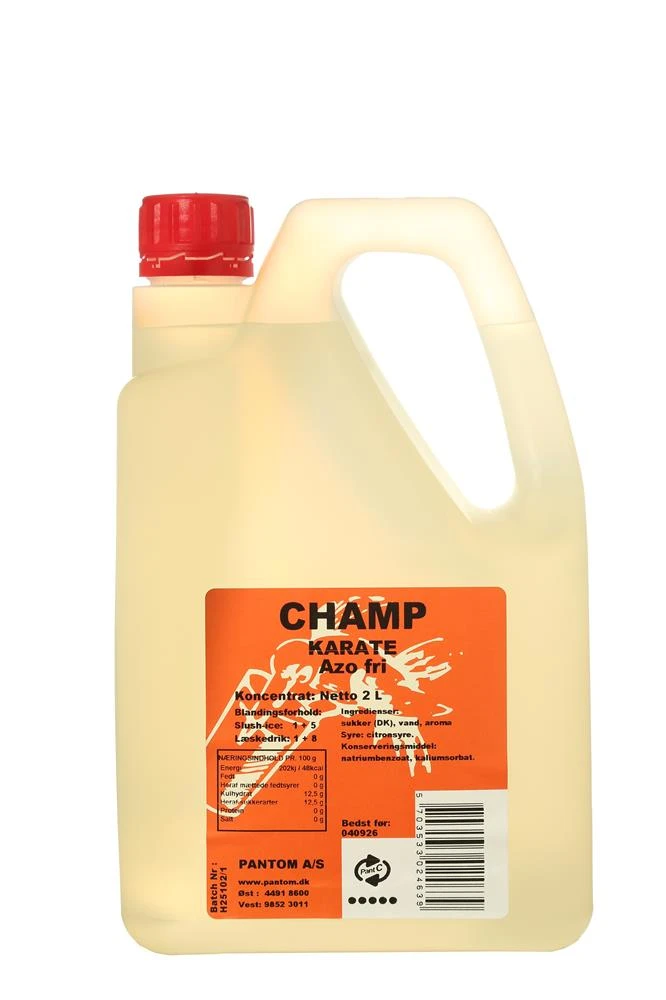 Champ SlushIce Vit Karate, 2L 306131 by CHAMP color Svart