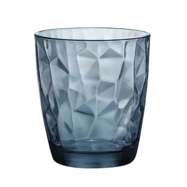 Dricksglas Diamond 30,5 cl blå 96607181 by BORMIOLI color Svart