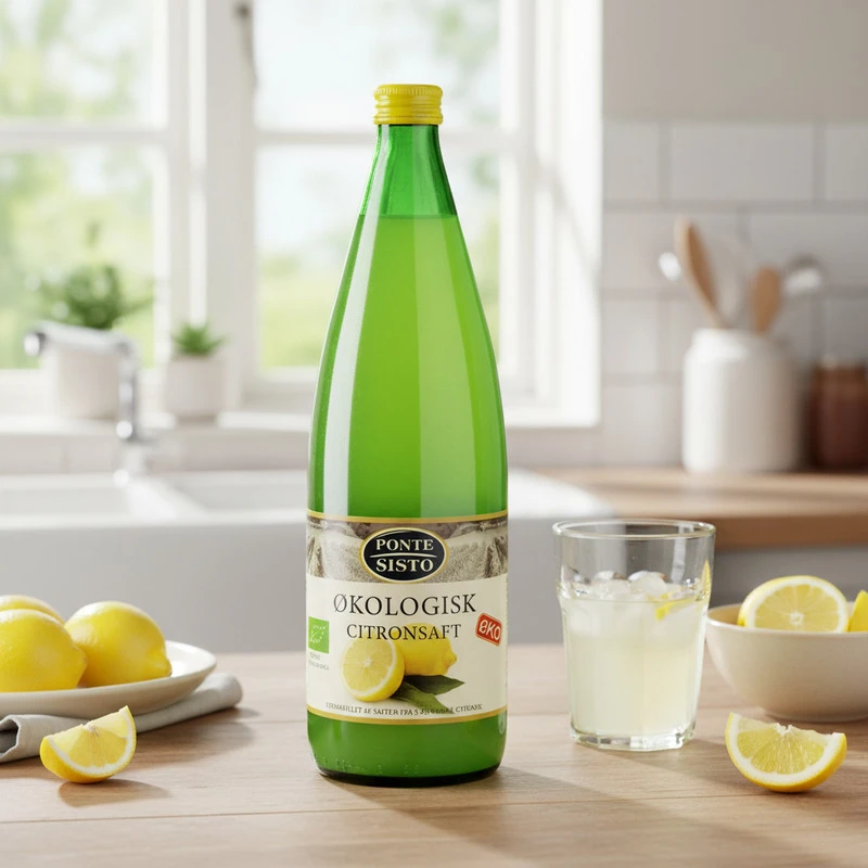 Ponte Sisto Ekologisk Citronsaft 100 cl 242815 by PONTESISTO color Svart