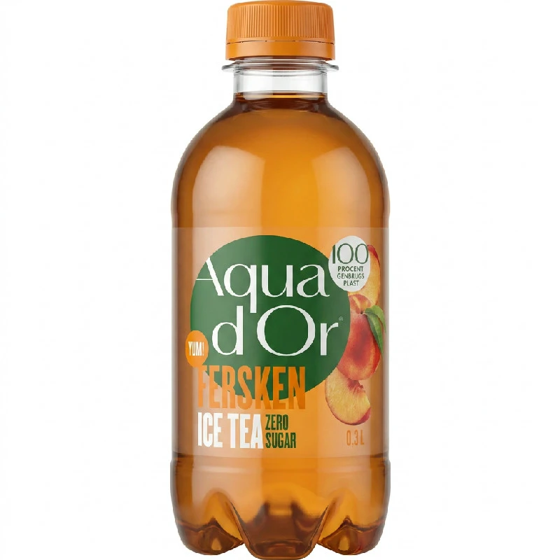 Aqua D´Or, Ice Tea Persika 30cl 335206 by AQUADOR color Svart