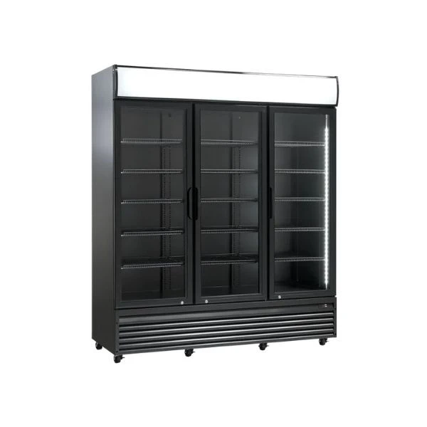 Scandomestic SD 1502 BHE displaykylskåp – 1383 l 26311502BHE100000 by Scandomestic color Svart