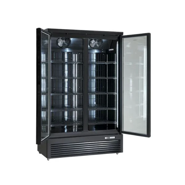 Displayfrysskåp - KF 1006 BE - Scandomestic 25324010000KF1006BE by Scandomestic color Svart
