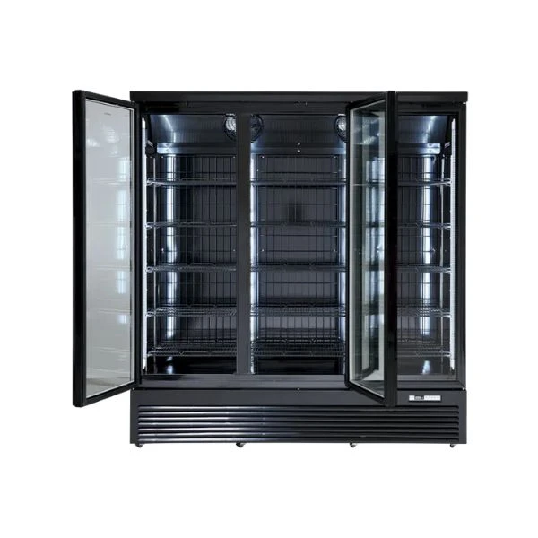 Displayfrysskåp - KF 1563 BE - Scandomestic 25324010000KF1563BE by Scandomestic color Svart